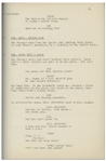 Moe Howard's 28pp. Script Dated April 1941 for The Three Stooges Film ''In the Sweet Pie and Pie'', With Working Title ''Well, I'll be Hanged!'' -- Very Good Condition